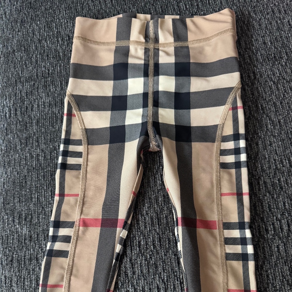 Infant Burberry leggings